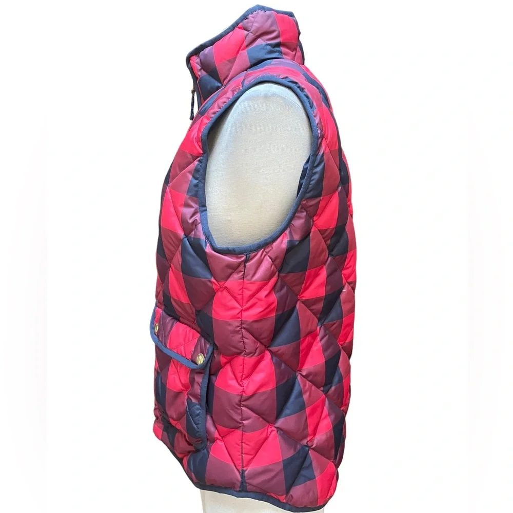 J.‎ Crew Buffalo Plaid Puffer Vest
